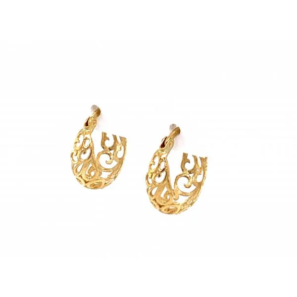 Gold Hoop Earrings Sanders Jewelers Gainesville, FL