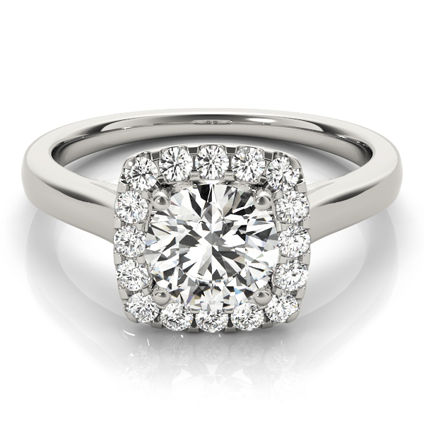 Halo Diamond Engagement Rings