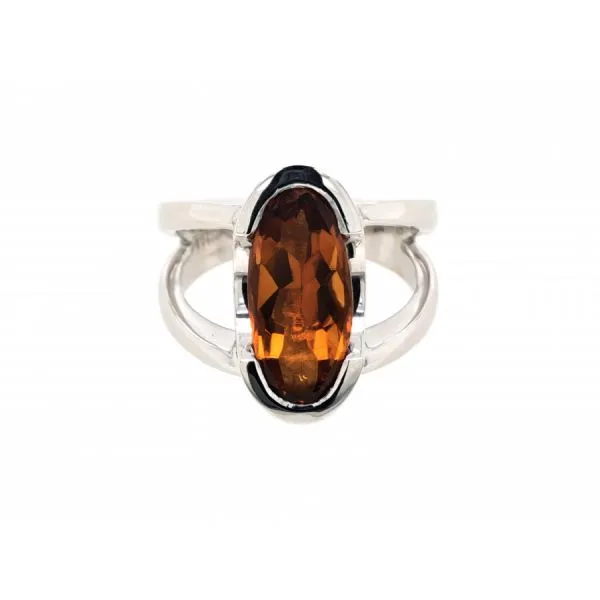 STERLING SILVER CITRINE RING The Hunt House Fine and Custom Jewellery Huntsville, ON