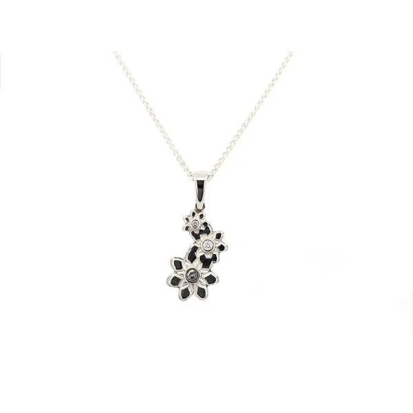 *Sterling Silver Daisy's and Diamonds The Hunt House Fine and Custom Jewellery Huntsville, ON