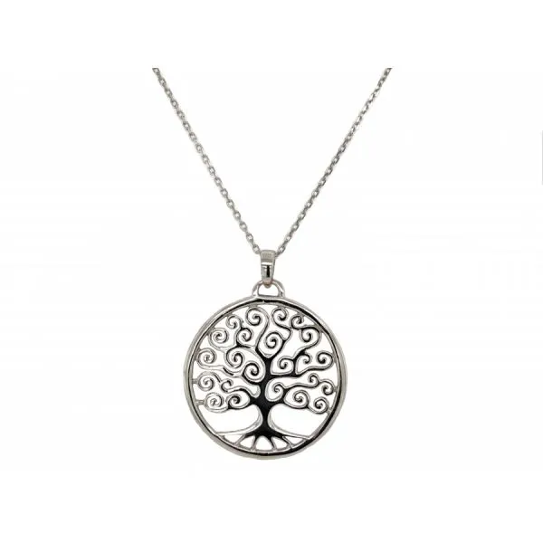 STERLING SILVER TREE OF LIFE PENDANT The Hunt House Fine and Custom Jewellery Huntsville, ON