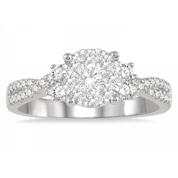 14 karat white gold 3/4 carat total weight natural diamonds Acori Diamonds & Design Friendswood, TX