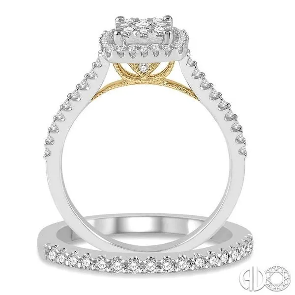 1/3 ctw Star Shape Lovebright Round Cut Diamond Ring in 14K, Trinity  Diamonds Inc.