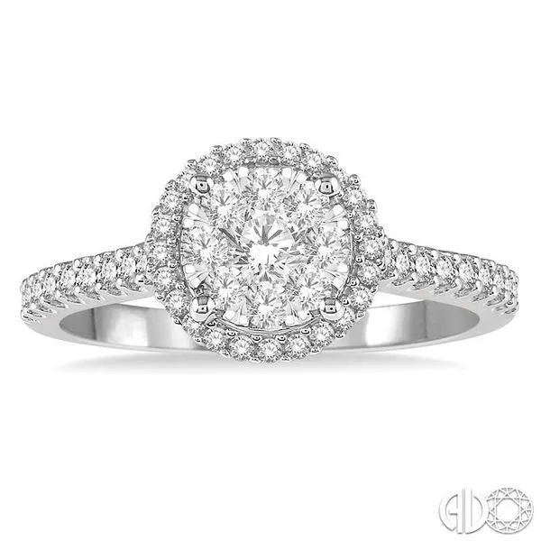 1/2 ctw Star Shape Lovebright Round Cut Diamond Ring in 14K, Becker's  Jewelers