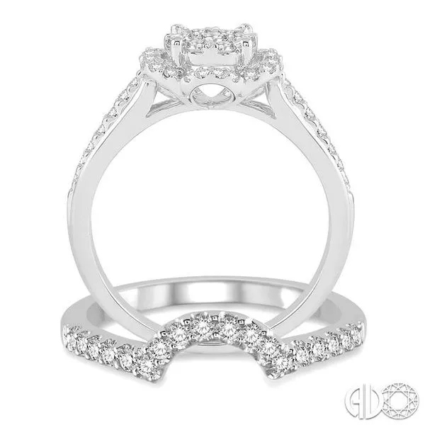 1/2 ctw Star Shape Lovebright Round Cut Diamond Ring in 14K, Becker's  Jewelers