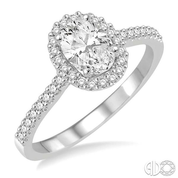 1/4 Ctw Round Cut Diamond Semi-Mount Engagement Ring in 14K White Gold Becker's Jewelers Burlington, IA