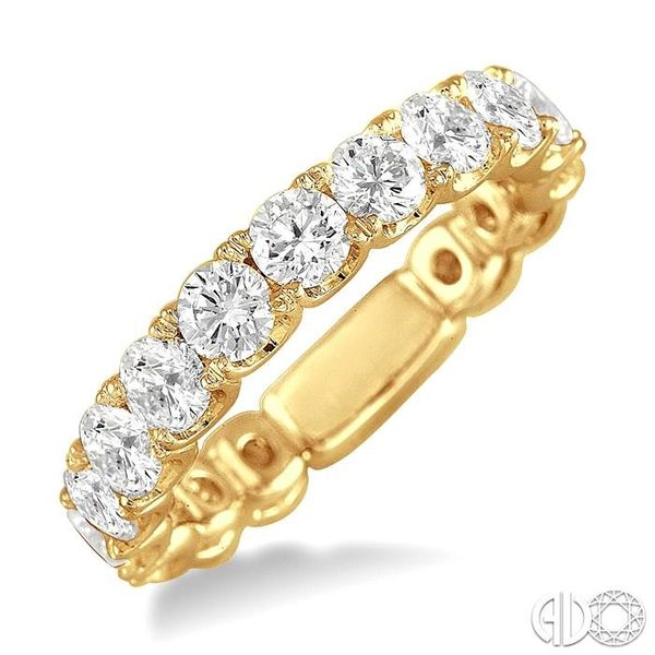 2 Ctw Diamond Matching Wedding Band in 18K Yellow Gold Becker's Jewelers Burlington, IA