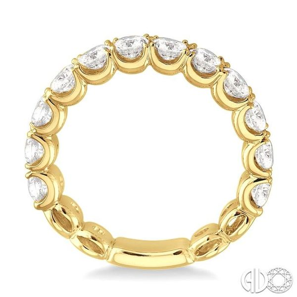 2 Ctw Diamond Matching Wedding Band in 18K Yellow Gold Image 3 Becker's Jewelers Burlington, IA