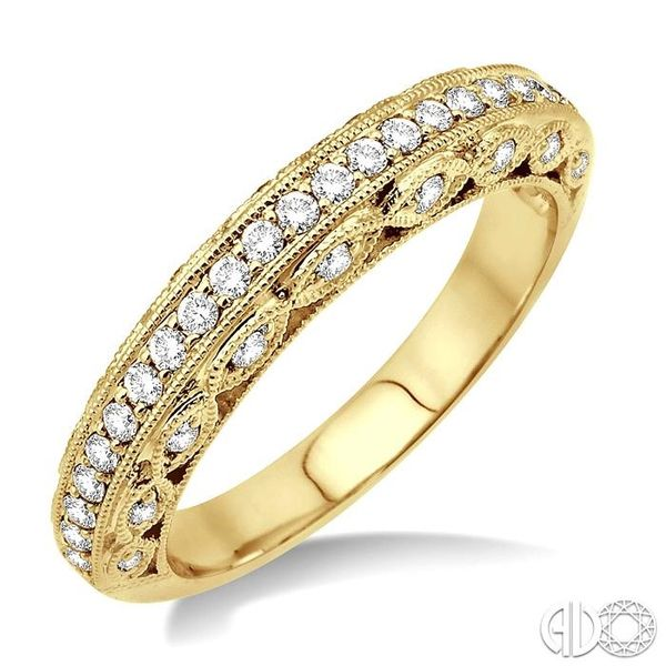 3/8 Ctw Diamond Matching Wedding Band in 14K Yellow Gold Becker's Jewelers Burlington, IA