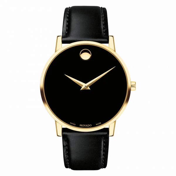 Movado museum black dial on sale