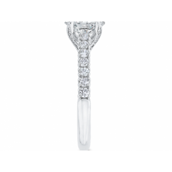 14KW Round Diamond Engagement Ring Setting Corwin's Main Street Jewelers Southampton, NY