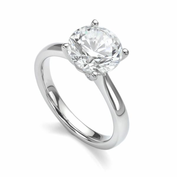 1 2 carat diamond solitaire ring