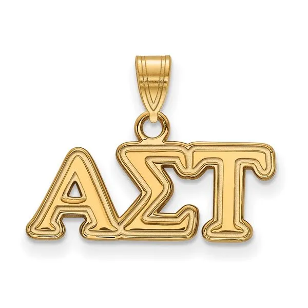 Sorority Life Alpha Sigma Tau Sm Pendant