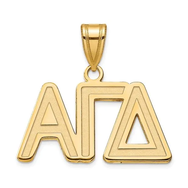Sorority Life Alpha Gamma Delta Pendant
