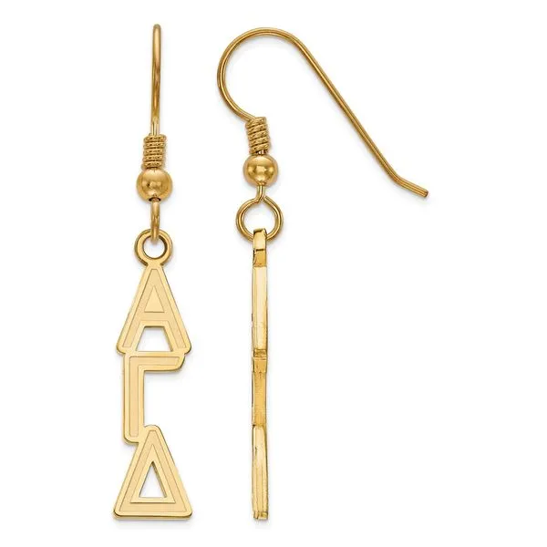Sorority Life Alpha Gamma Delta Earrings