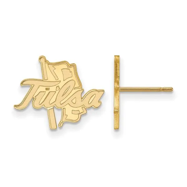Collegiate University of Tulsa Earrings