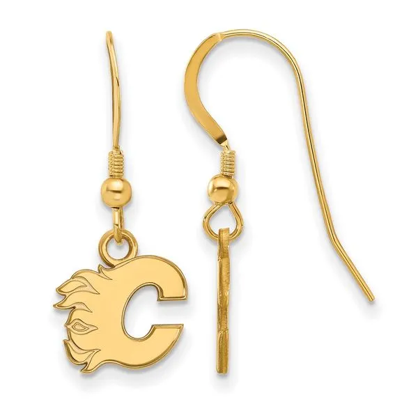 NHL Calgary Flames Dangle Earrings