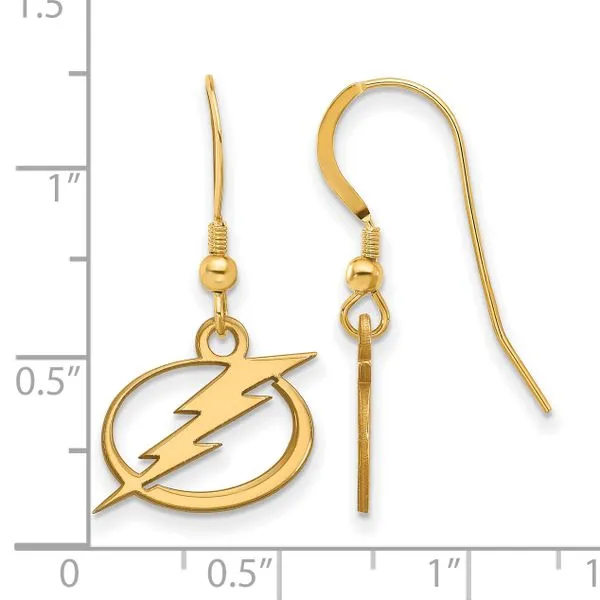 NHL Tampa Bay Lightning Dangle Earrings