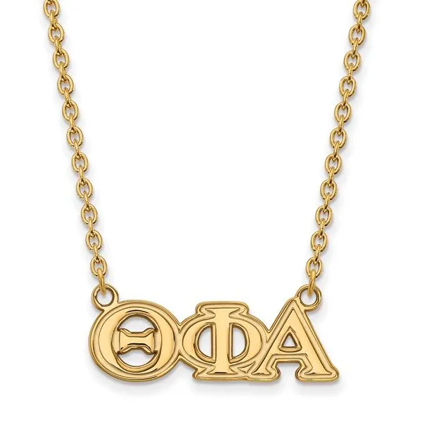 Sorority Life Theta Phi Alpha Necklace