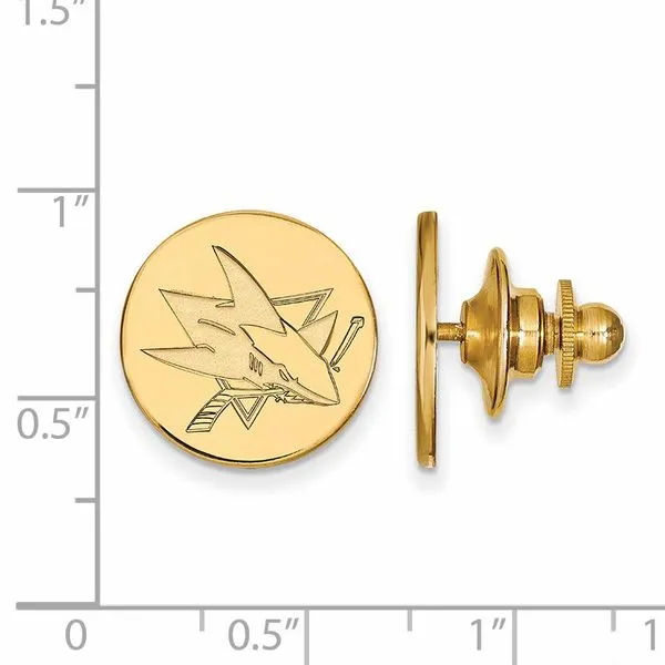 NHL San Jose Sharks Lapel Pin / Tie Tac