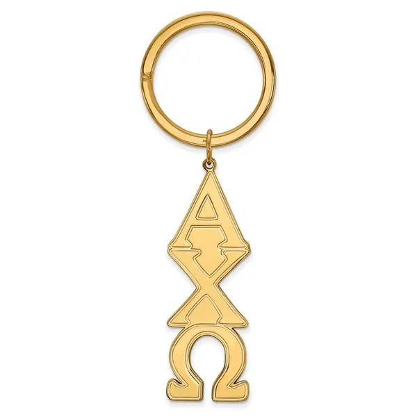 Sorority Life Alpha Chi Omega Key Chain