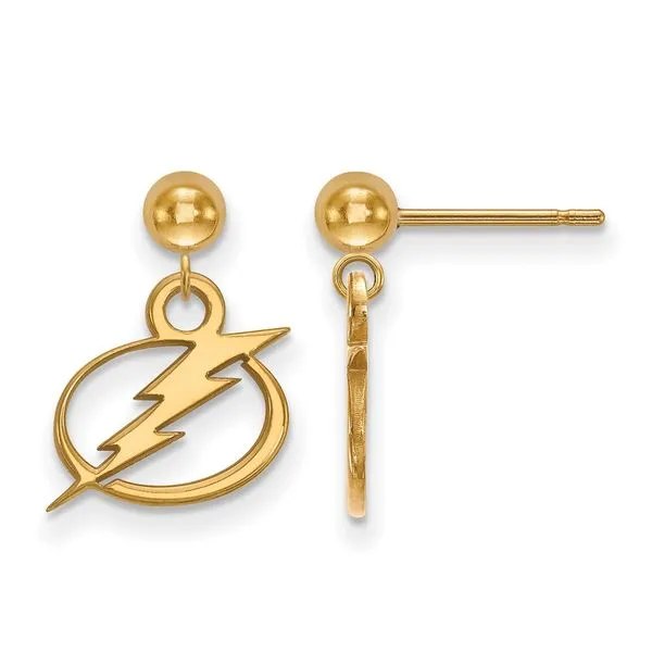 NHL Tampa Bay Lightning Dangle Post Earrings