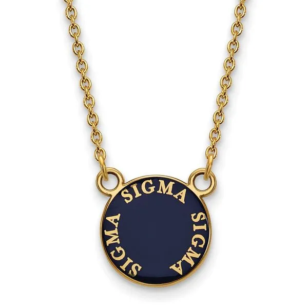 Sorority Life Sigma Sigma Sigma Necklace