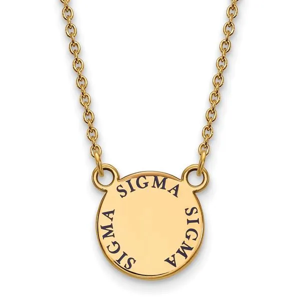 Sorority Life Sigma Sigma Sigma Necklace