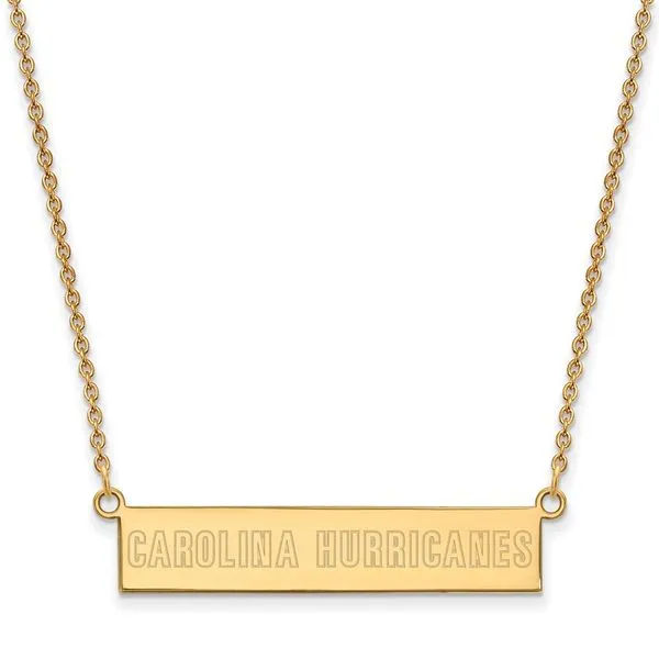 NHL Carolina Hurricanes Bar Necklace