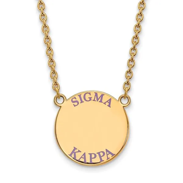 Sorority Life Sigma Kappa Necklace