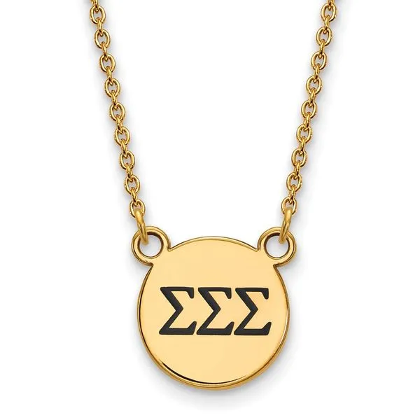 Sorority Life Sigma Sigma Sigma Necklace