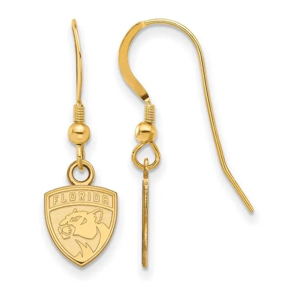 NHL Florida Panthers Dangle Earrings