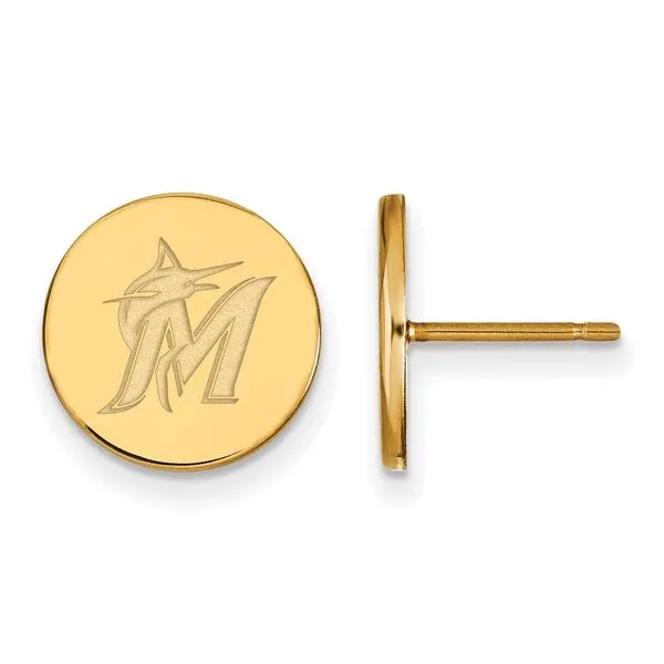 MLB Miami Marlins Post Earrings