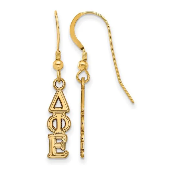 Sorority Life Delta Phi Epsilon Earrings