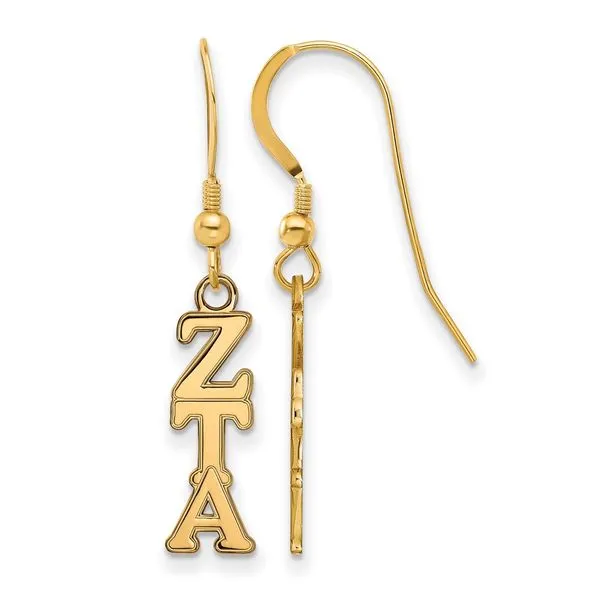 Sorority Life Zeta Tau Alpha Earrings