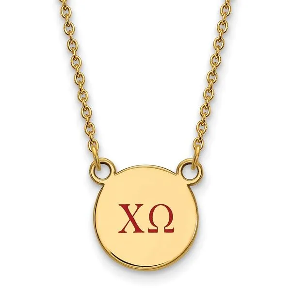 Sorority Life Chi Omega Necklace