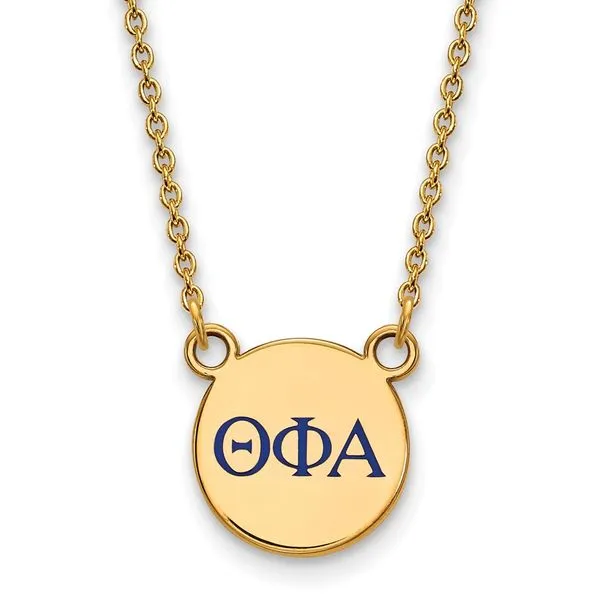 Sorority Life Theta Phi Alpha Necklace