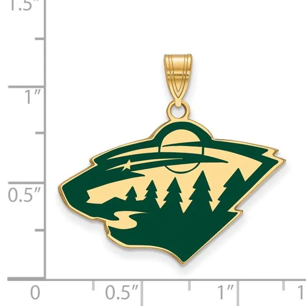 NHL Minnesota Wild Pendant