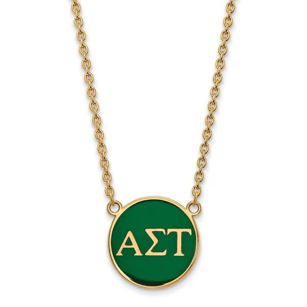 Sorority Life Alpha Sigma Tau Necklace