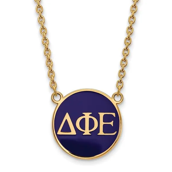 Sorority Life Delta Phi Epsilon Necklace
