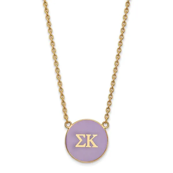 Sorority Life Sigma Kappa Necklace