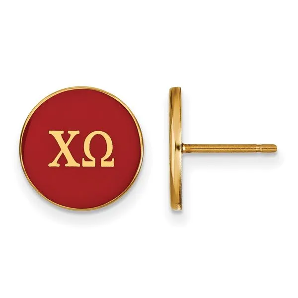 Sorority Life Chi Omega Earrings