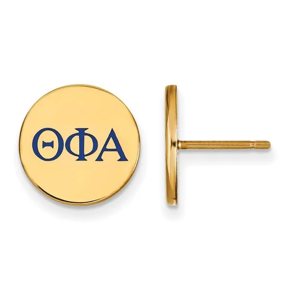 Sorority Life Theta Phi Alpha Earrings