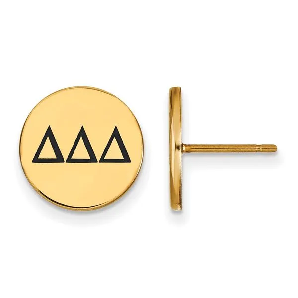 Sorority Life Delta Delta Delta Earrings