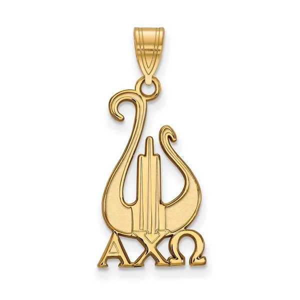 Sorority Life Alpha Chi Omega Lg Pendant