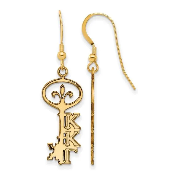 Sorority Life Kappa Kappa Gamma Earrings