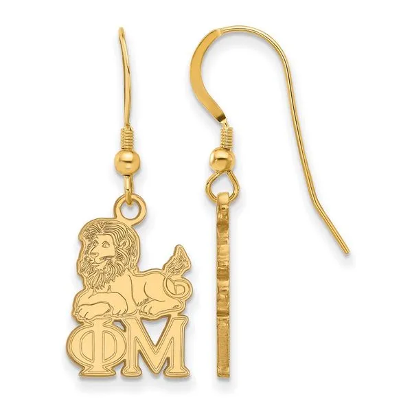 Sorority Life Phi Mu Earrings