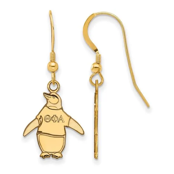 Sorority Life Theta Phi Alpha Earrings