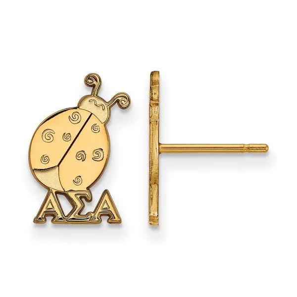 Sorority Life Alpha Sigma Alpha Earrings