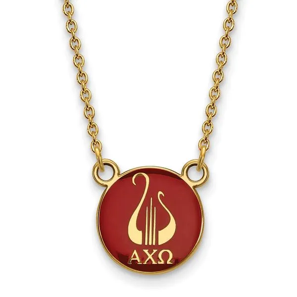 Sorority Life Alpha Chi Omega Necklace